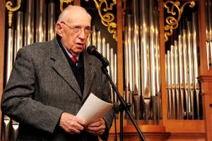 Il presidente sen. Ezio Leonardi